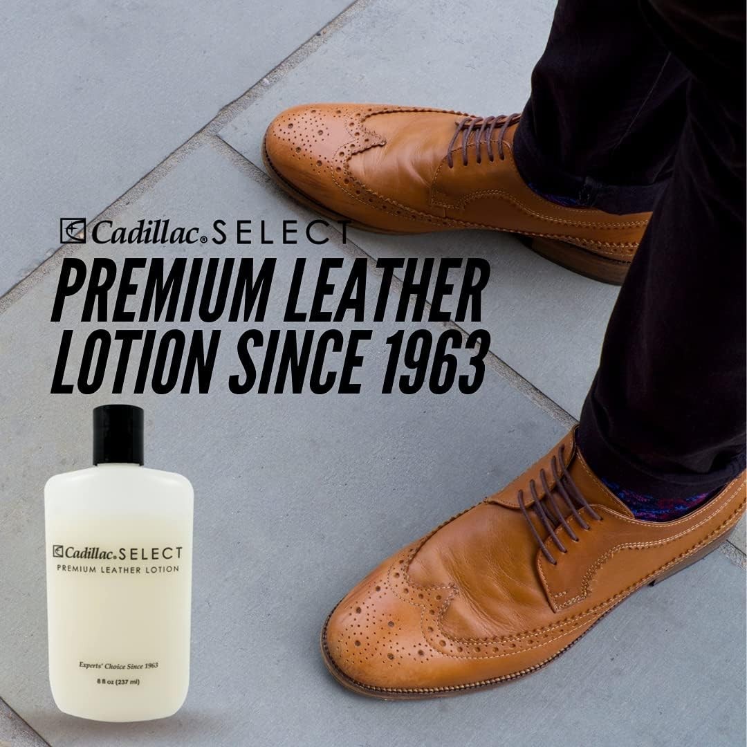 Select Leather Lotion Cleaner & Conditioner – 8 Fl Oz for Luxurious Leather Care