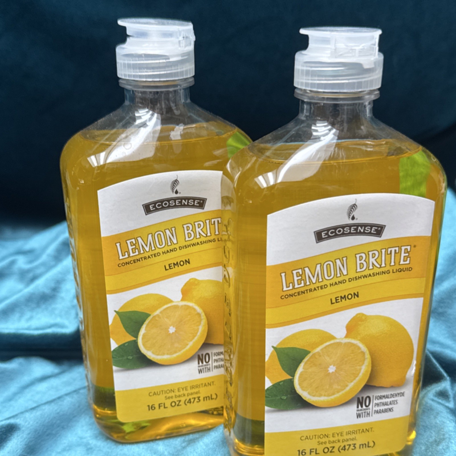 Ecosense Lemon Hand Dishwashing Liquid 16 fl oz Biodegradable Phthalate-Free.