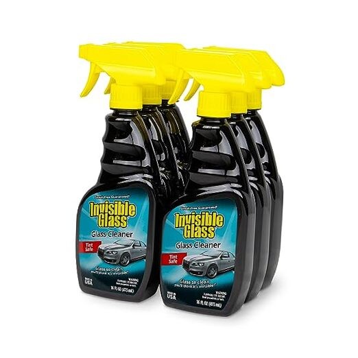 92163-6PK Premium Glass Cleaner Spray for Car Windshields 16 Fl Oz (Pack of 6)