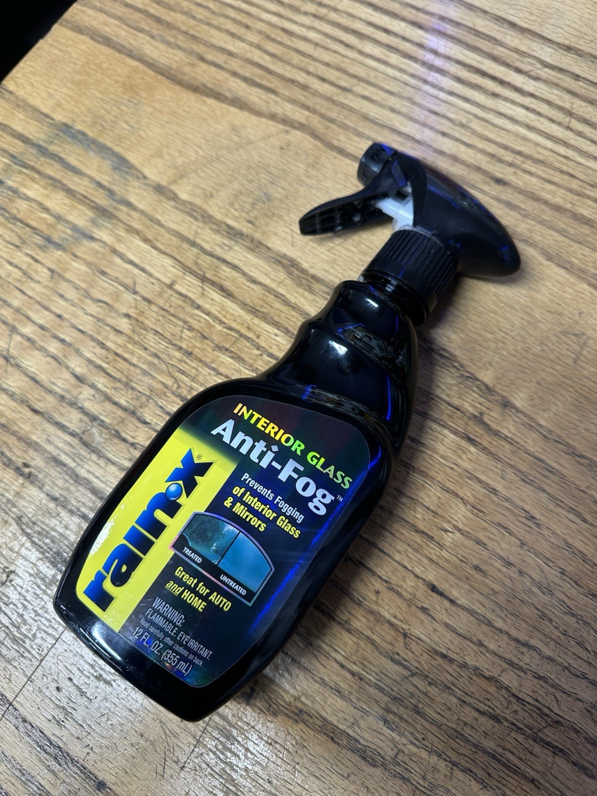 Rain-X 630046 Interior Glass Anti-Fog, 12 oz. – Prevents 12 Fl Oz (Pack of 1)