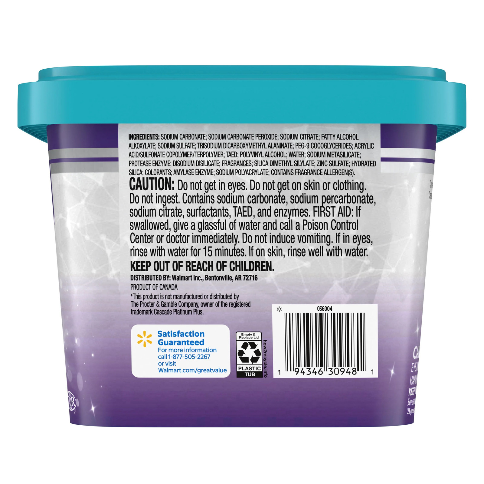 Premium Plus Dishwasher Pacs, Fresh Scent, 47 Count