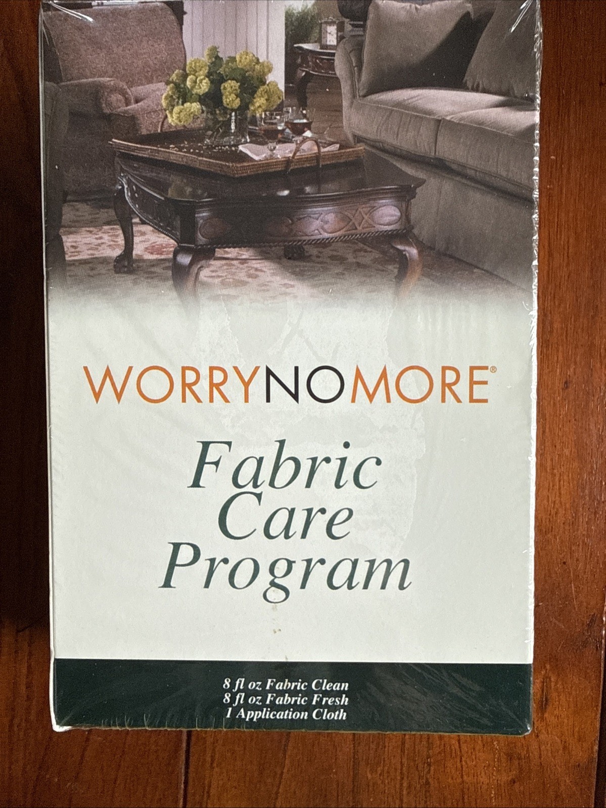 Worry No More Fabric Care Program kit clean & fresh upholstery fabric furniture