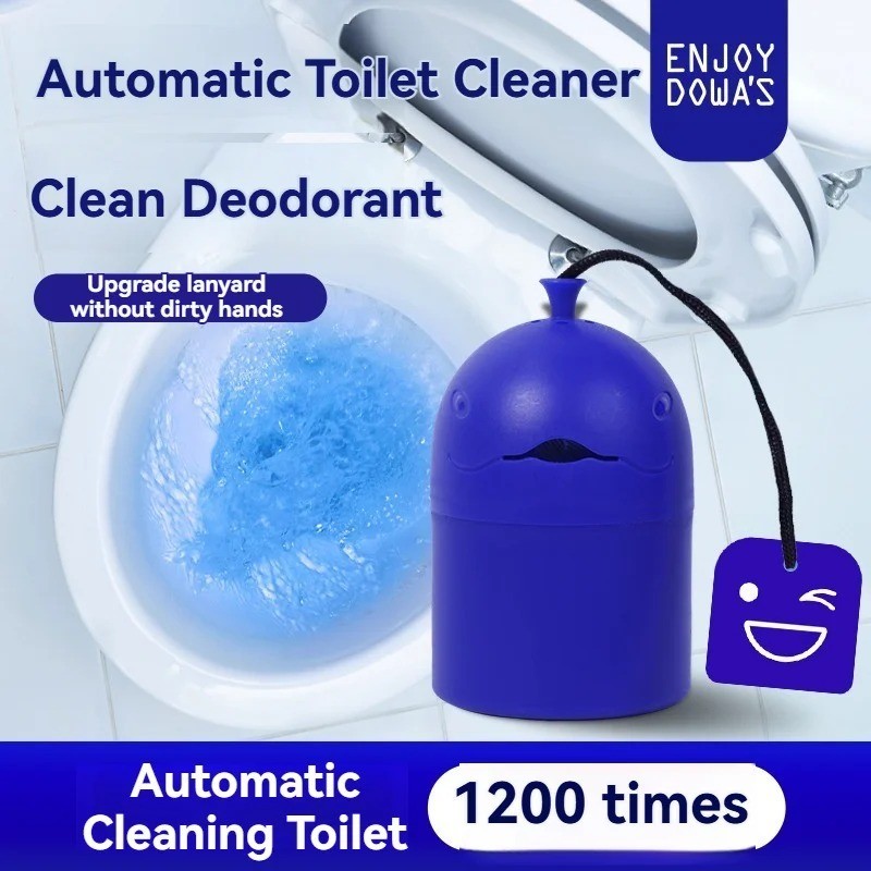 Automatic Whale Toilet Bowl Cleaner – Long-Lasting Gel Gel Freshness 150g Bottle