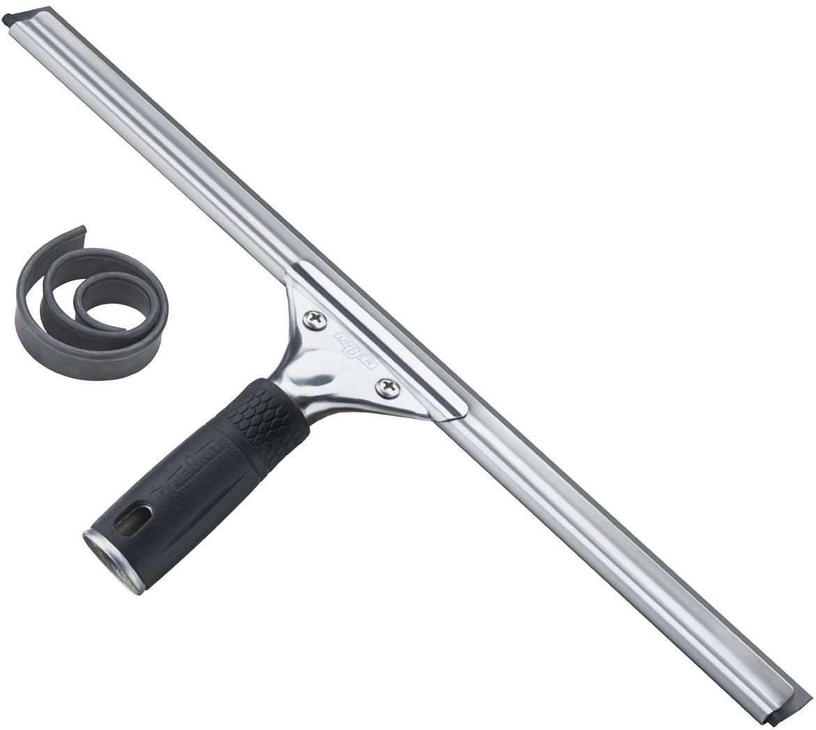 Professional Steel Window and Glass Squeegee with , 16 Inch (Pack of 1)
