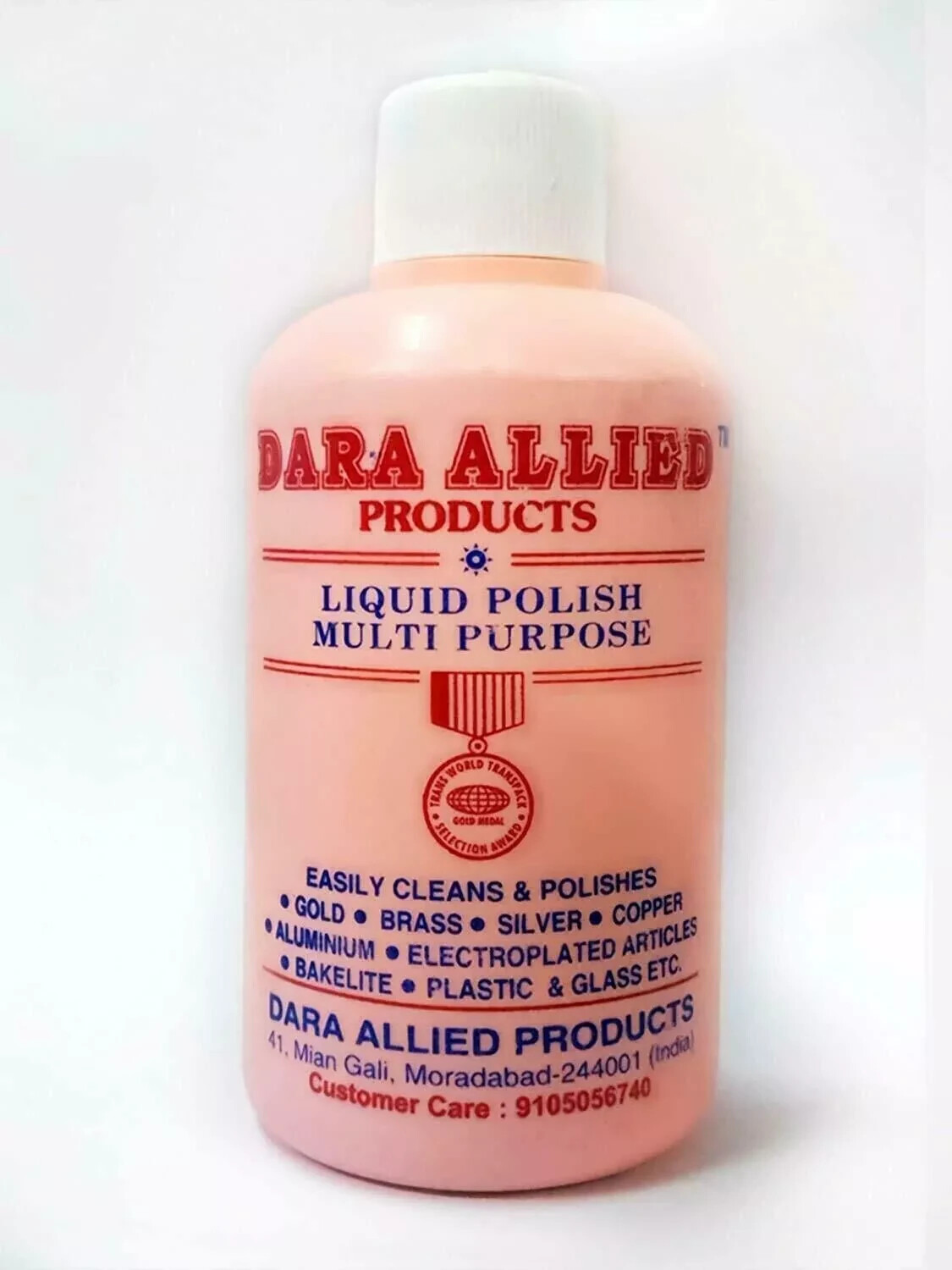 Dara Allied Liquid Polish for Brass Metal Shining 100ml gift