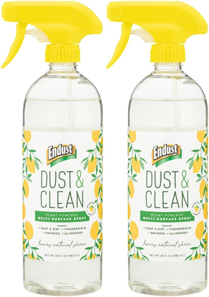 Plant-based Multi-surface Dusting & Cleaning Spray 24 Fl Oz Pack of 2)