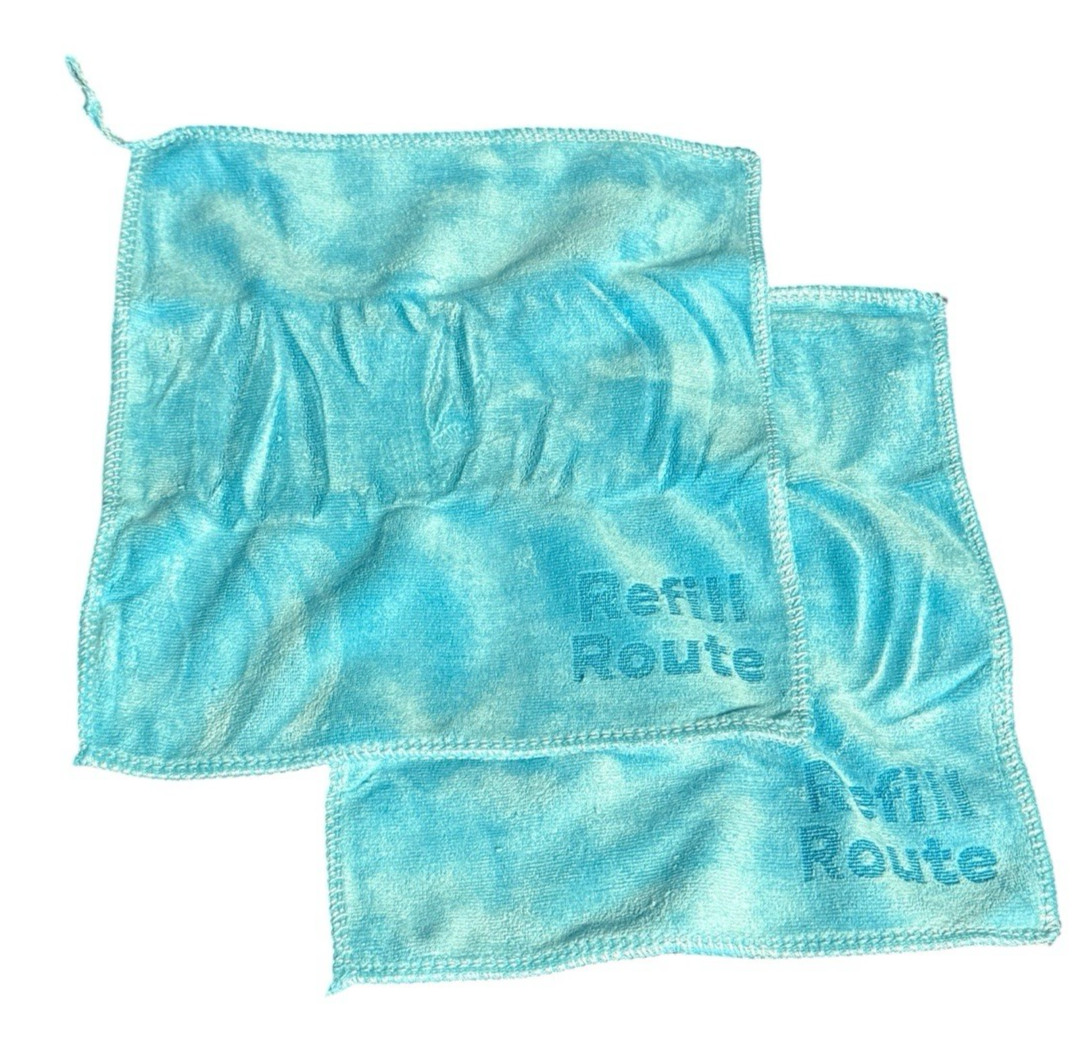 Multi-Purpose Cleaner/Degreaser Kit, Glass Spray Bottle, Towels + 12 Refill Tabs