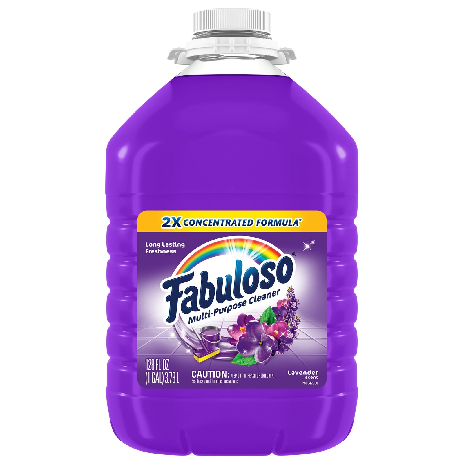 Fabuloso 128 fl oz Floor Cleaner – Lavender Scent, Multi Surface All Purpose