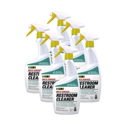 CLR PRO Restroom Cleaner, 32 oz Pump Spray, 6/Carton
