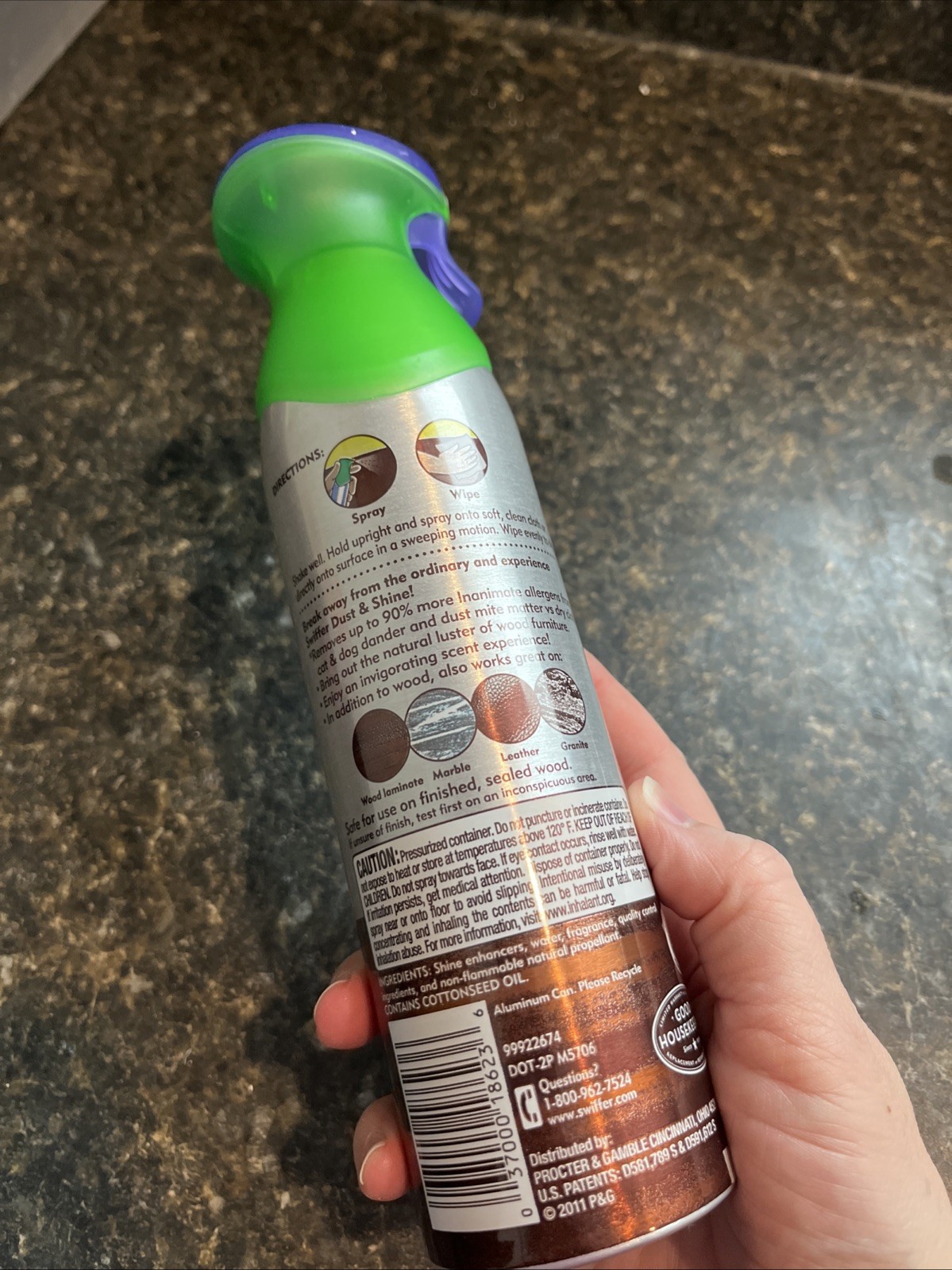 Swiffer Dust & Shine MULTI SURFACE Spray Febreze Lavender Vanilla Discontinued