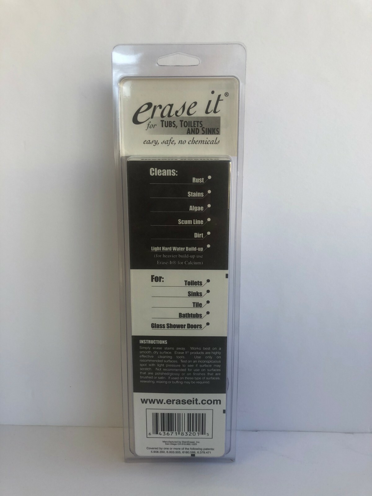 Erase it Cleaner for Tubs, Toilets & Sinks