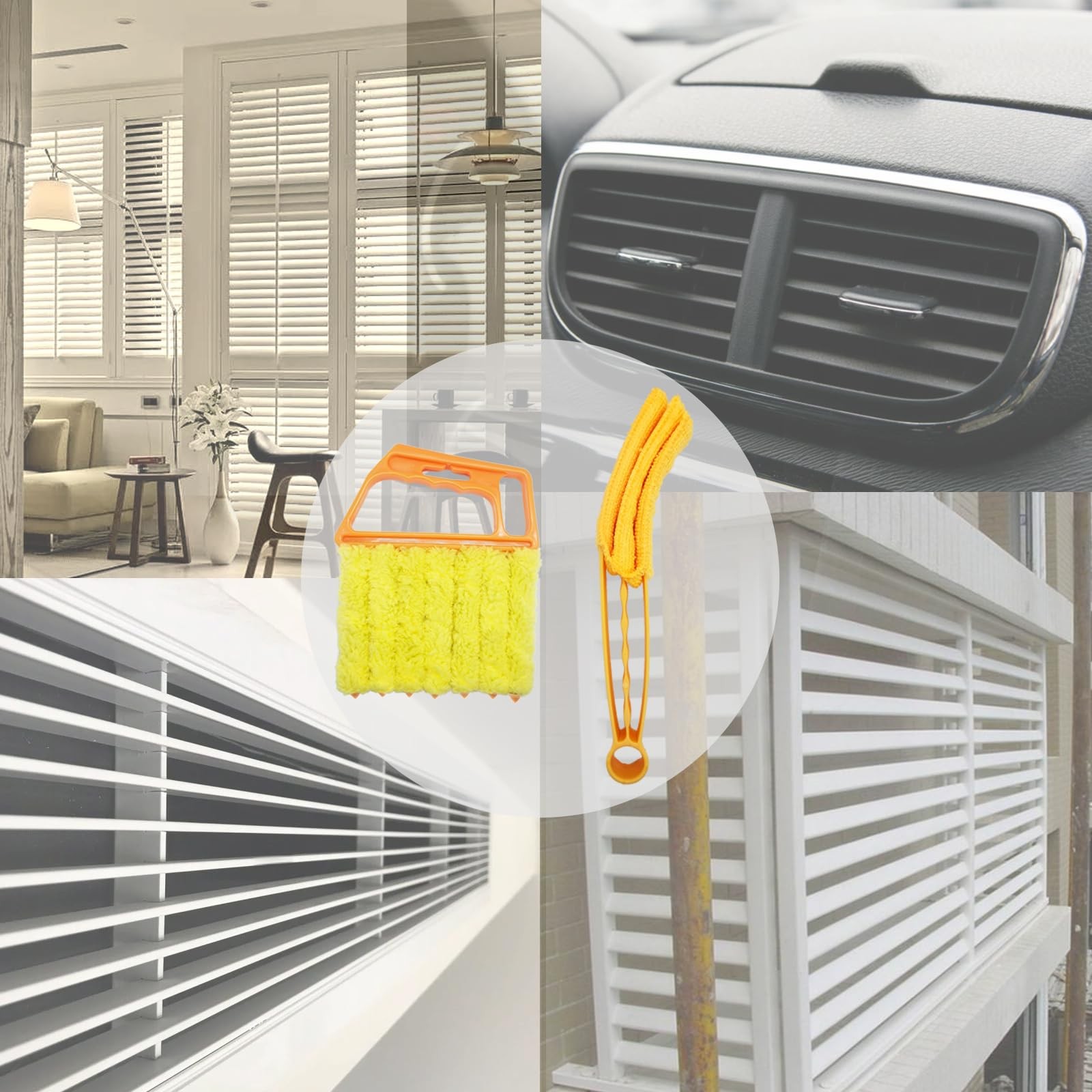 5Pcs Window Blind Cleaning Set, Washable dust Removal Cleaning Tools, Vent Cl…