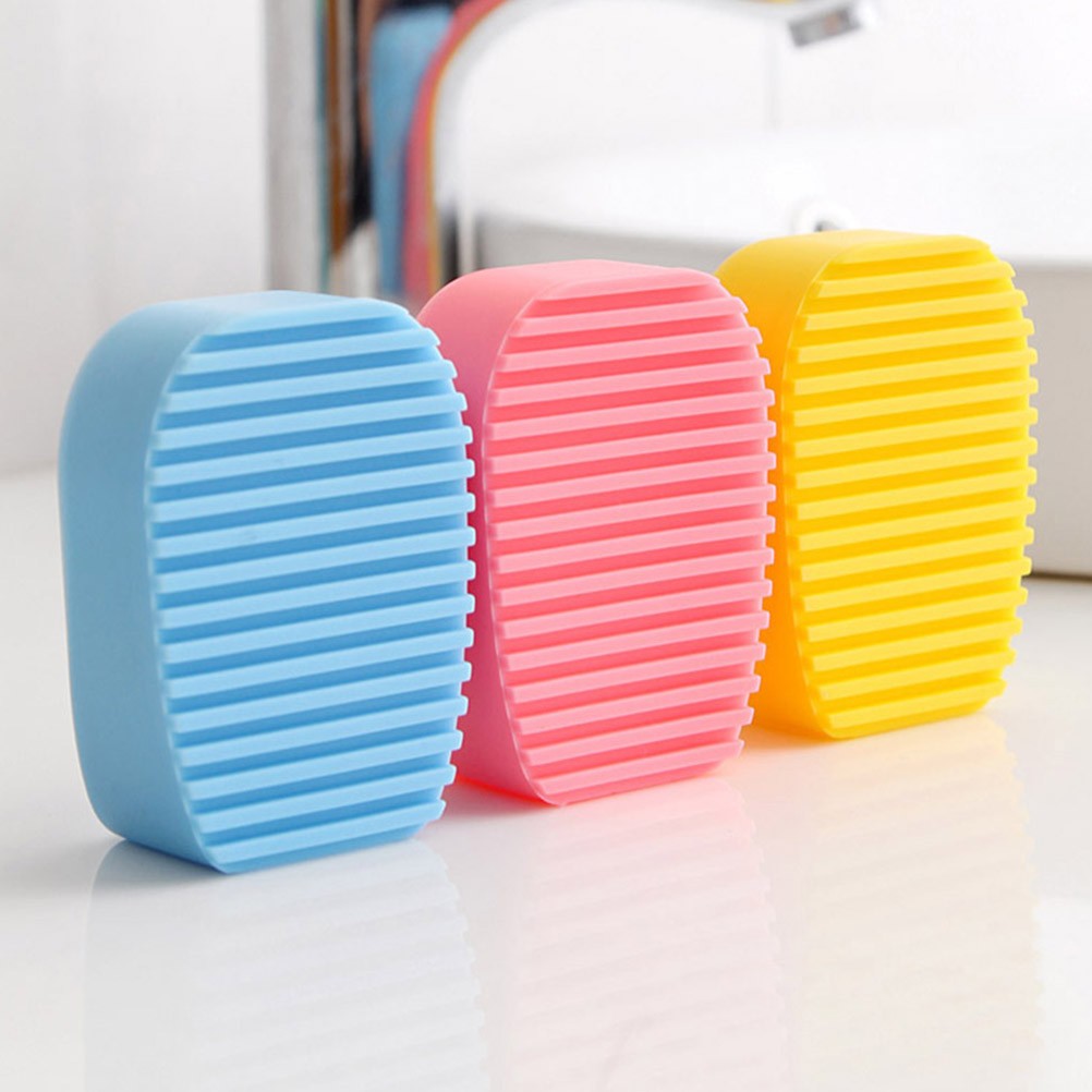 2Pcs Durable Scrubbing Brush Cleaner for Clothes Washing Assorted Colors
