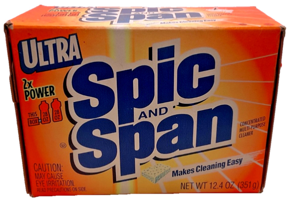 Ultra Spic And Span Concentrated Multi-Purpose Cleaner, 12.4 oz