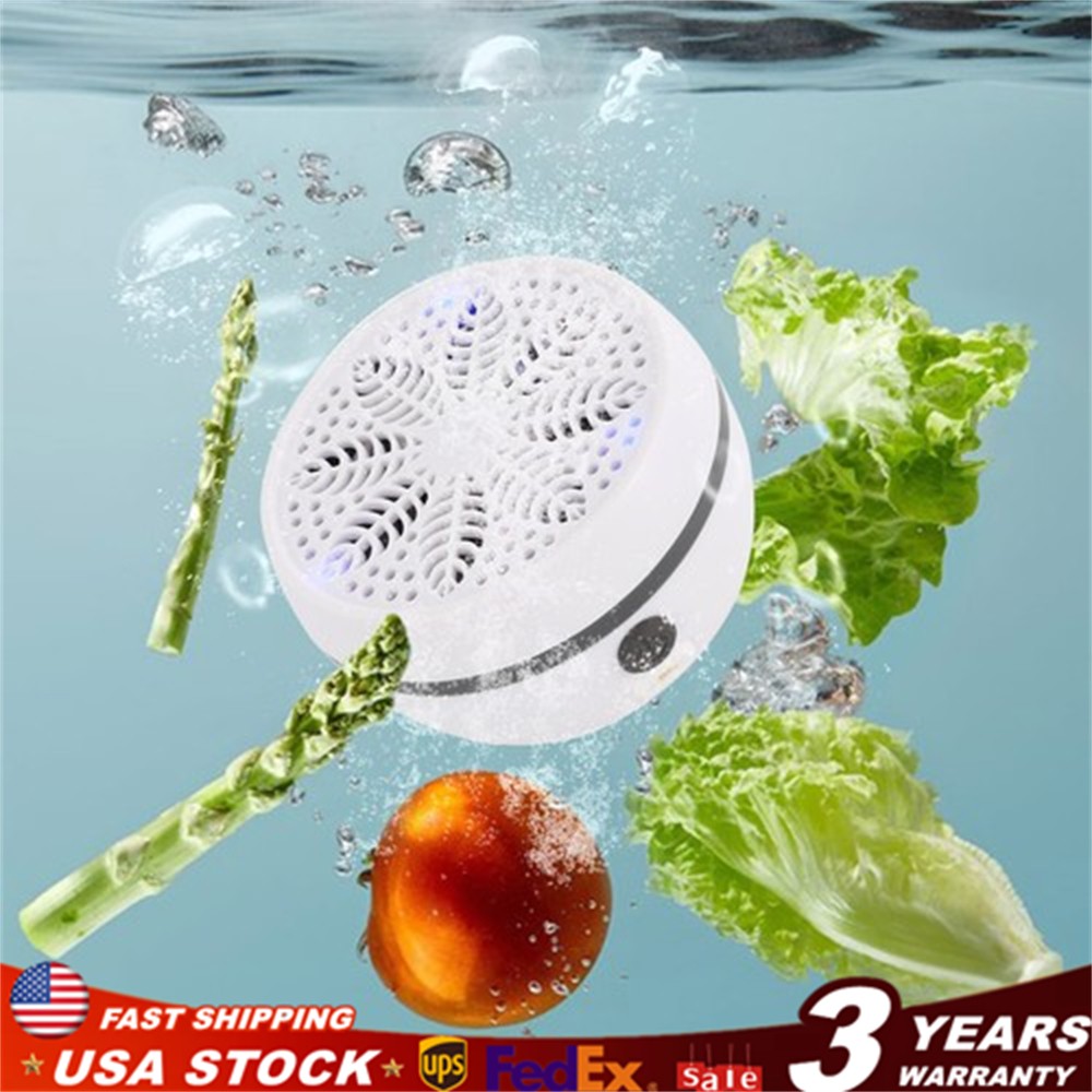Fruit and Vegetable Cleaning Machine Purifier Portable Washing Cleaner Device