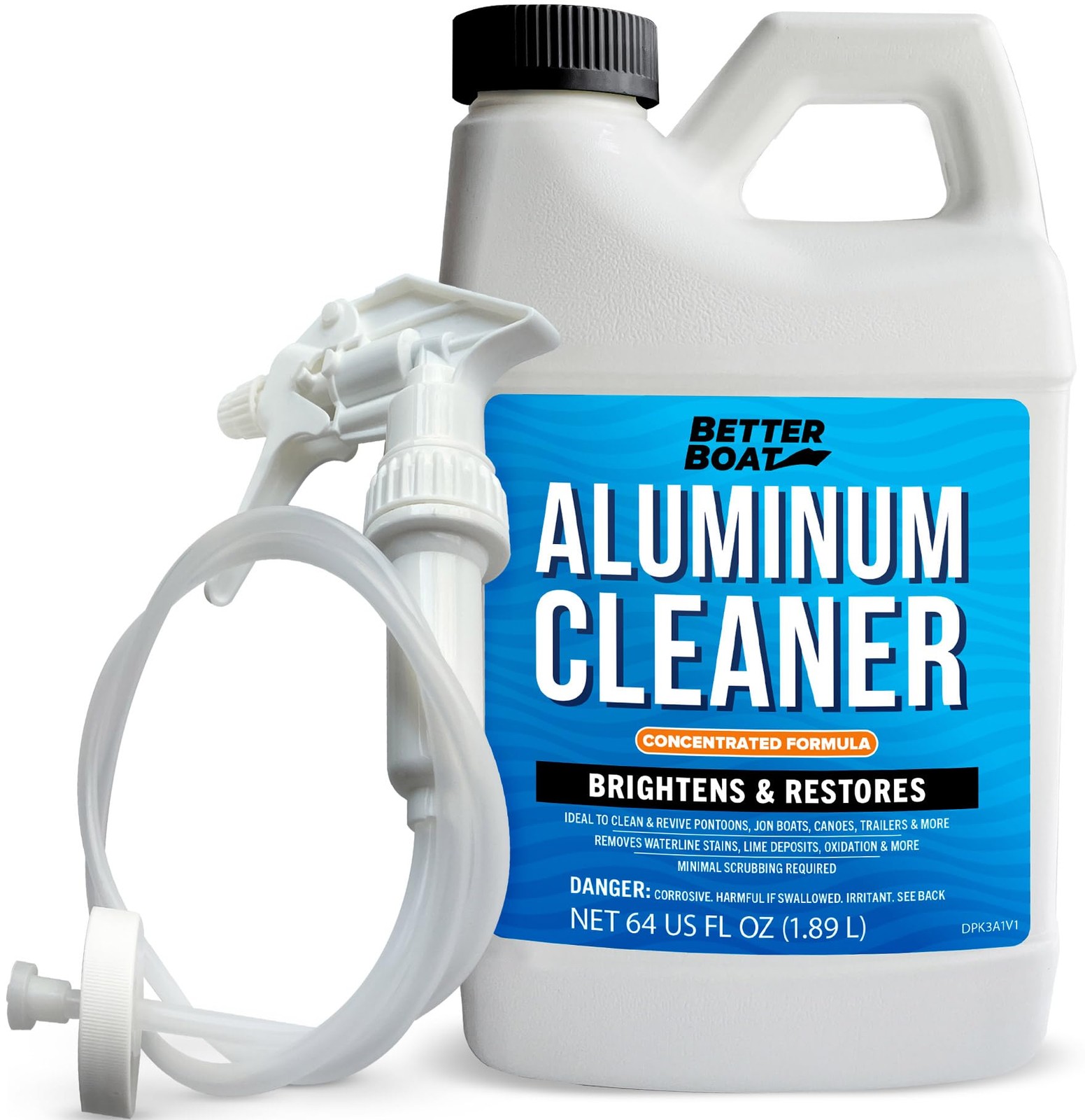 Better Boat Aluminum Cleaner and Brightener Restorer, Removes Stains and Oxid…