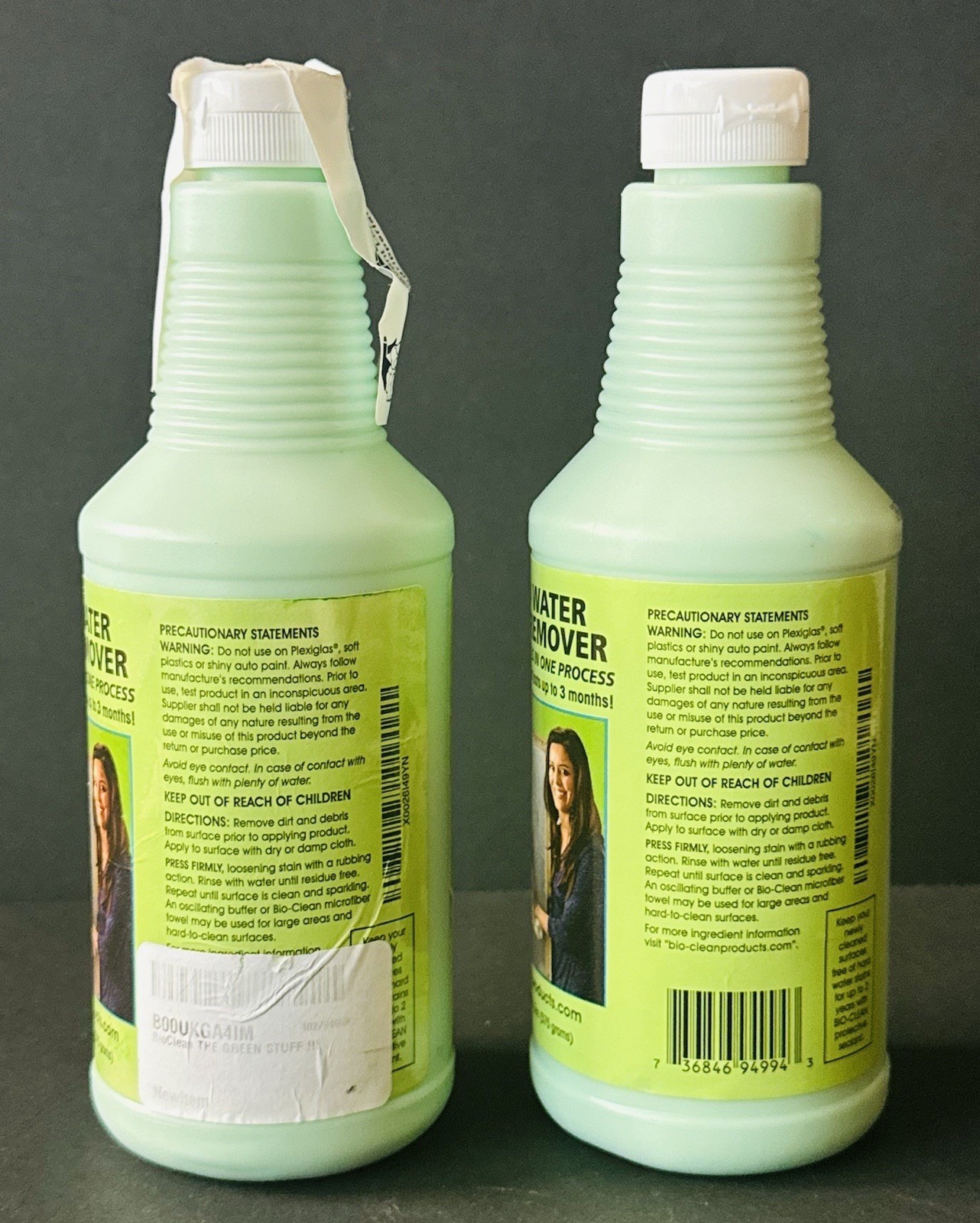 (2 Pack) Bio-Clean Products Hard Water Stain Remover 20.3 OZ