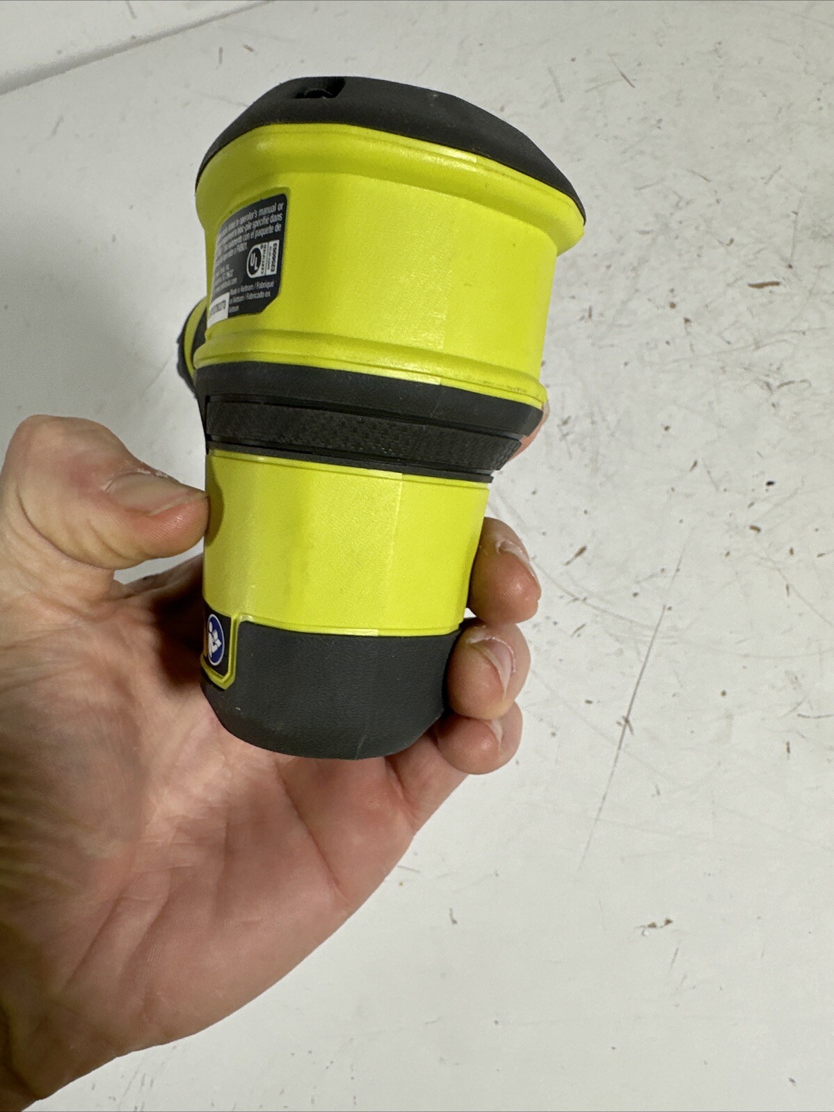 Ryobi Compact Size Power Scrubber Kit FVG51K Bare Tool No Battery Or Tip A-5