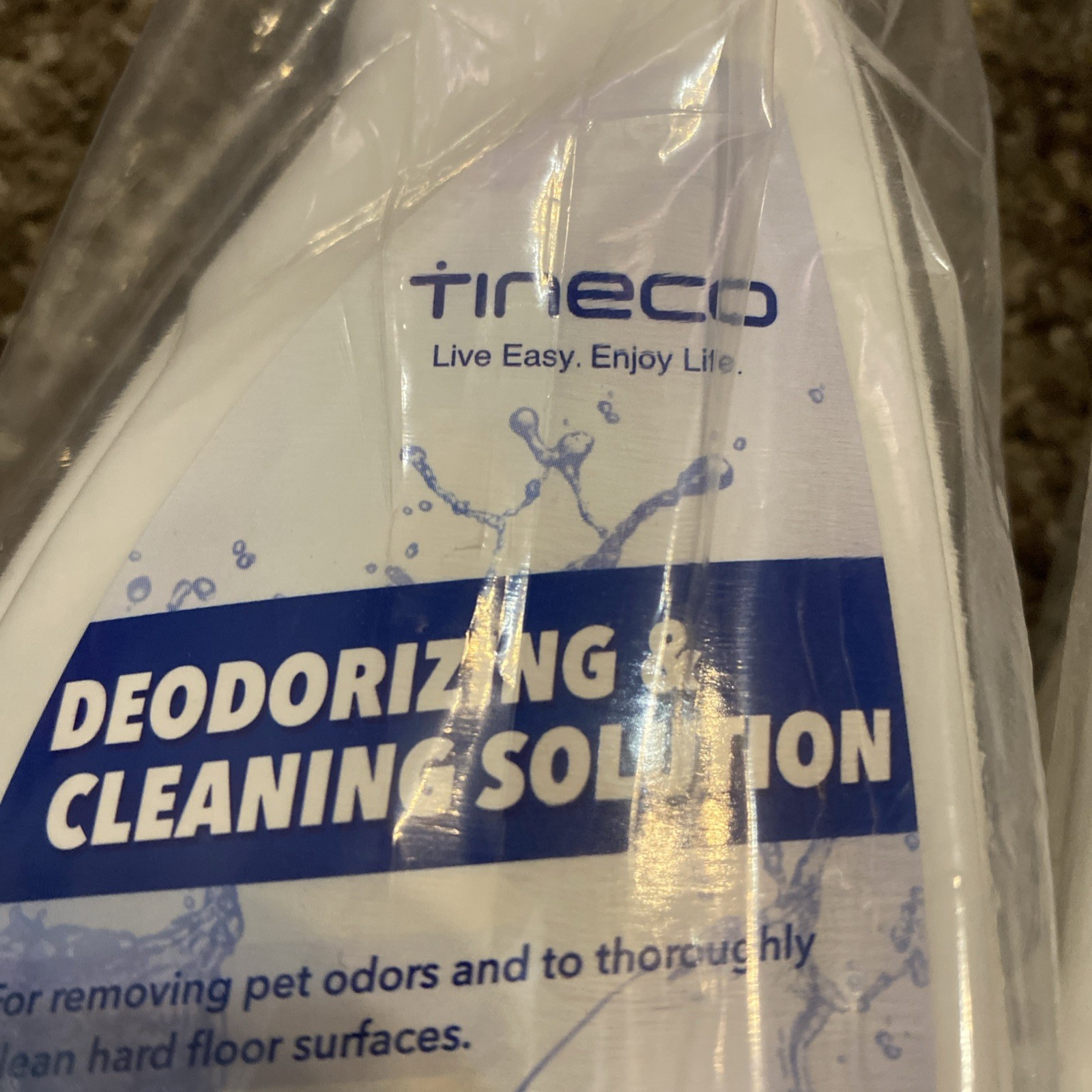 TINECO DEODORIZING & CLEANING SOLUTION REFILLS LOT OF 2, 16.2 fl oz EACH New