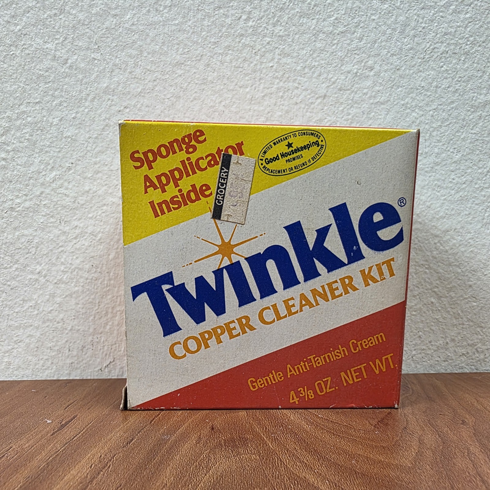 Vintage Twinkle Copper Cleaner Unused in Original Box Movie Prop 1979