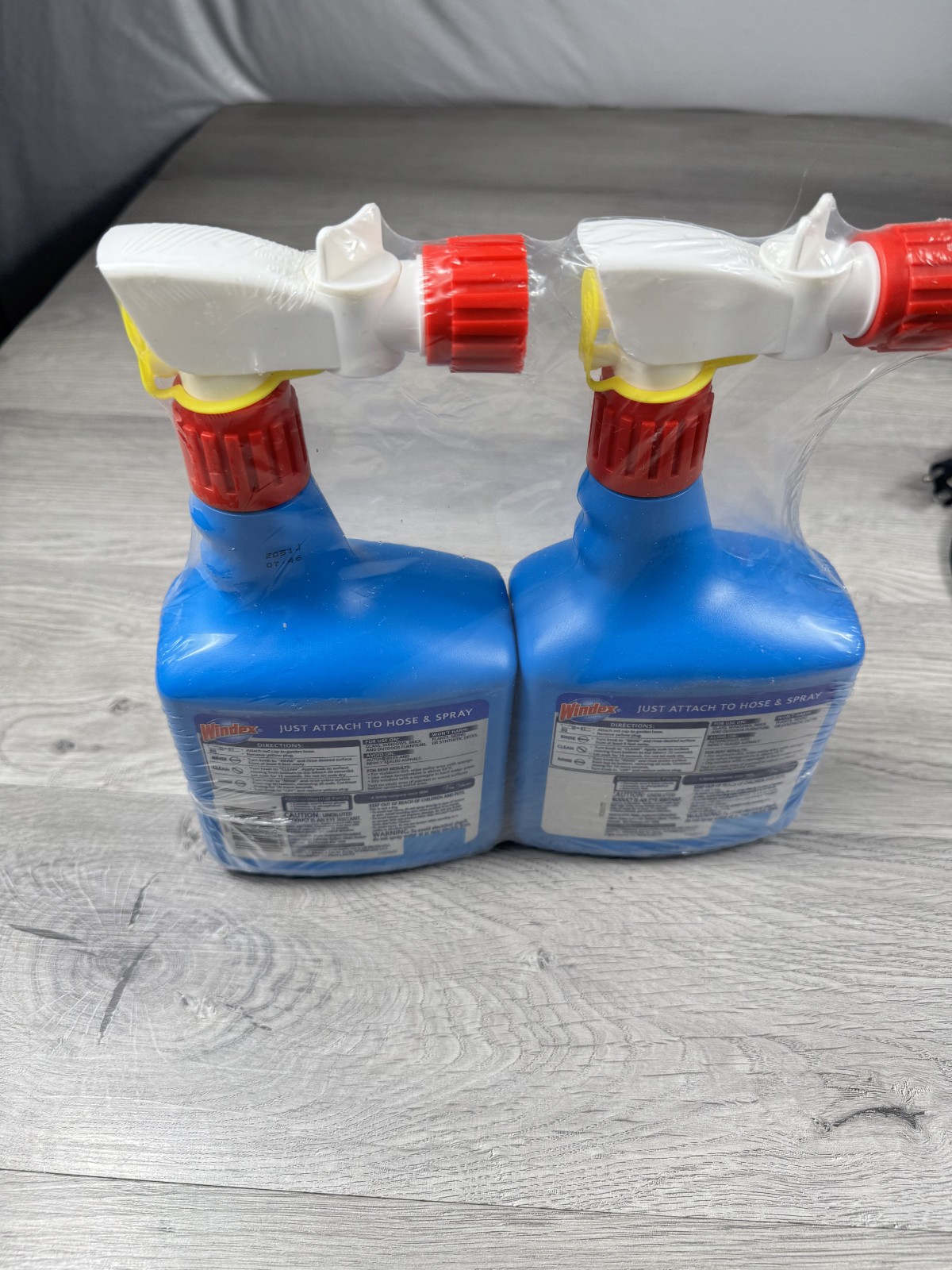 Windex Outdoor Glass & Patio Cleaner, 32 Fl Oz Connects to Hose End Lot of 2