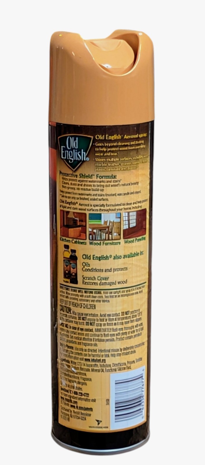 Old English Wood Protector & Cleaner Protective Shield Formula – Almond 12.5 oz
