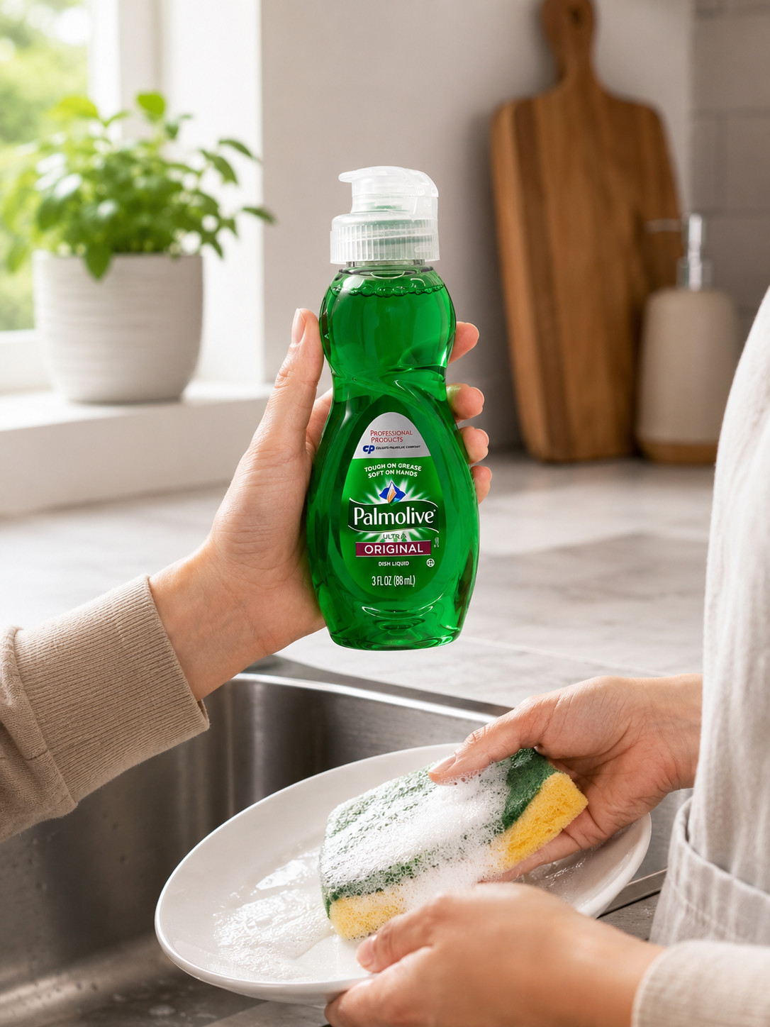 Palmolive Original Dish Liquid Dish Soap 3oz 88ml Grease Cleaner Travel Size
