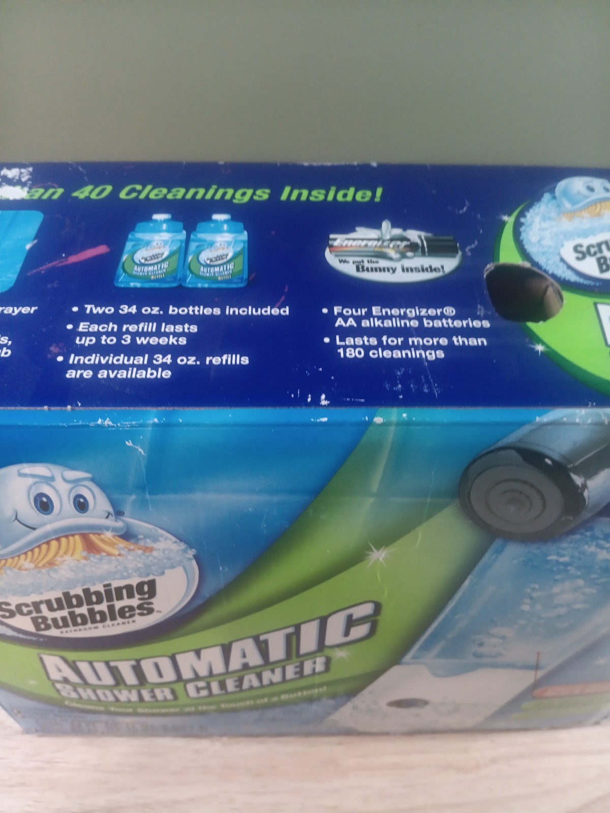 Scrubbing Bubbles Automatic Shower Cleaner Bathroom New Sealed