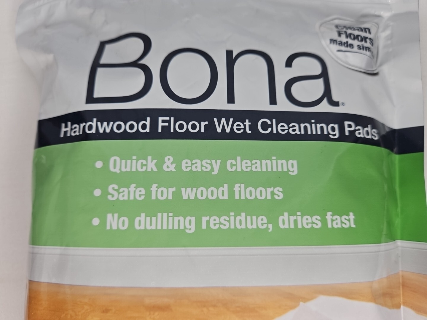Bona Hardwood Floor Wet Cleaning pads infused in wet disposable pads (7)