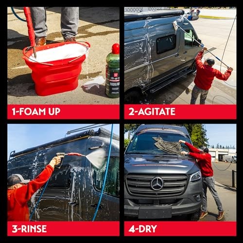 Wash and Wax for RVs, Campers, Trailers, Boats, ATVs, UTVs, Motorcycles,