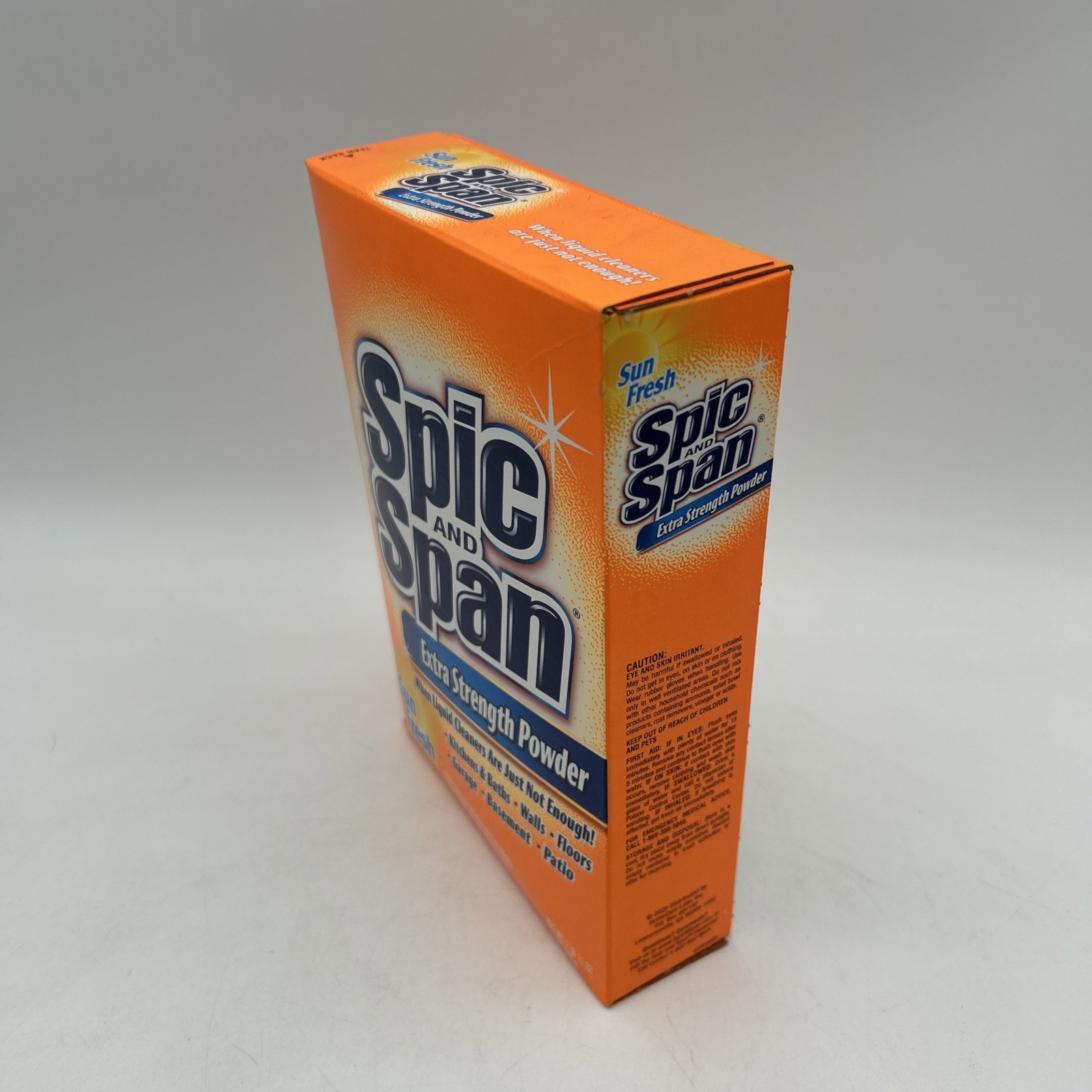 Spic and Span Extra Strength Powder SUN FRESH – 27 oz – NEW