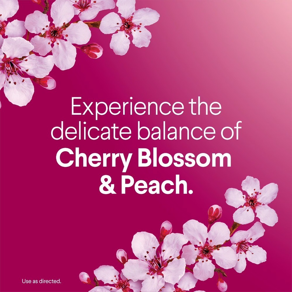 Scented Bleach Liquid Cherry Blossom Peach Scent Laundry Detergent 81 Fl Oz