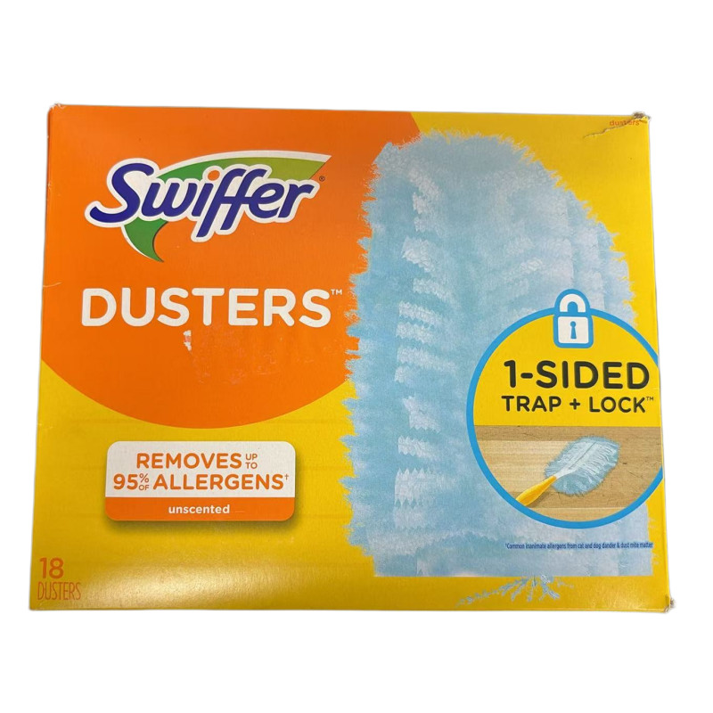 2 Pack Swiffer Duster Refills, Unscented, 18 Count per pack，