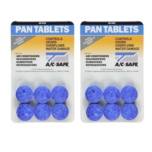 Outland Air Conditioner Pan Cleaner Tablets 2 Pack for AC Maintenance