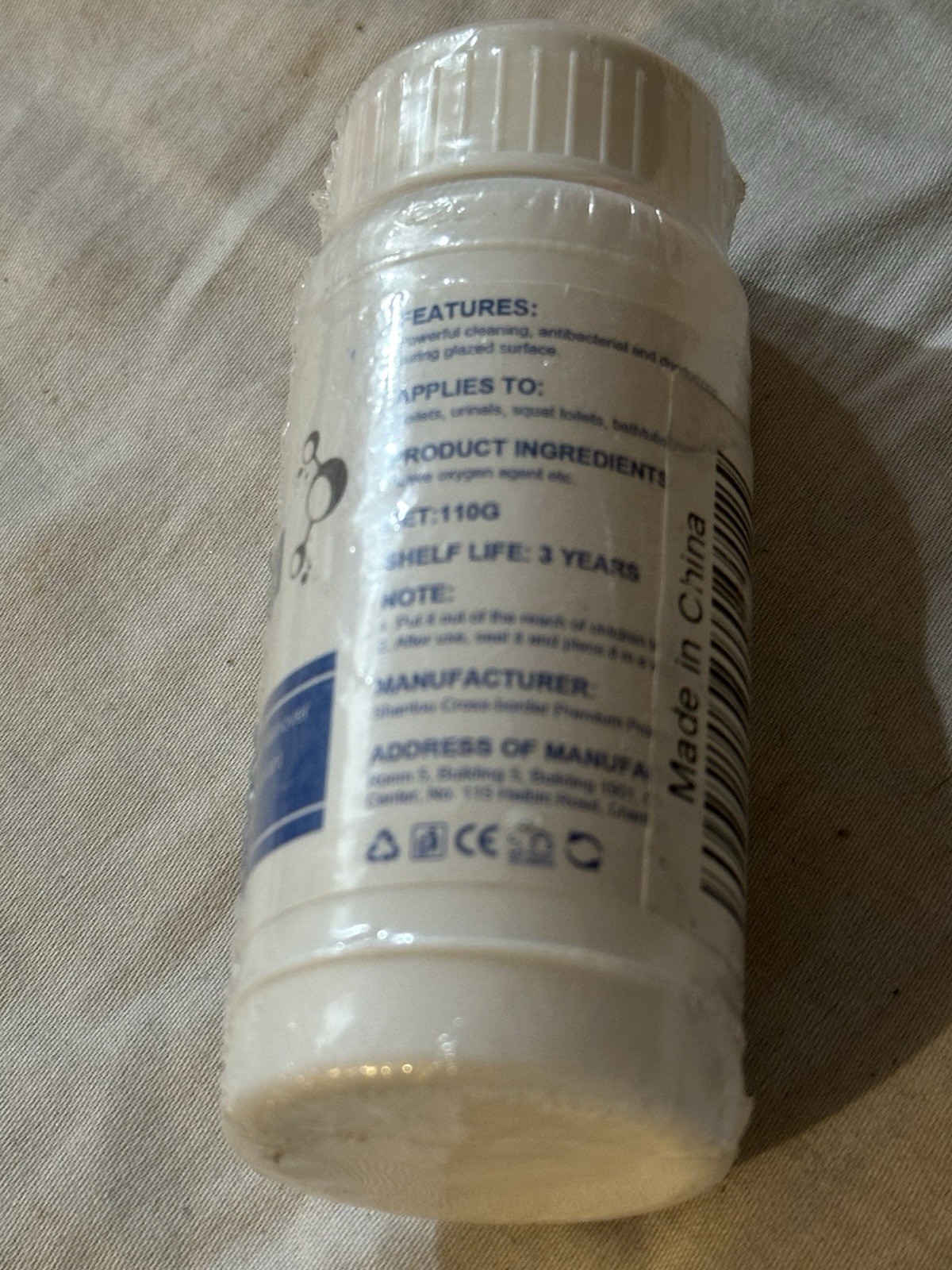 Active Oxygen Agent Toilet Cleaner – 110g Jue-Fish –