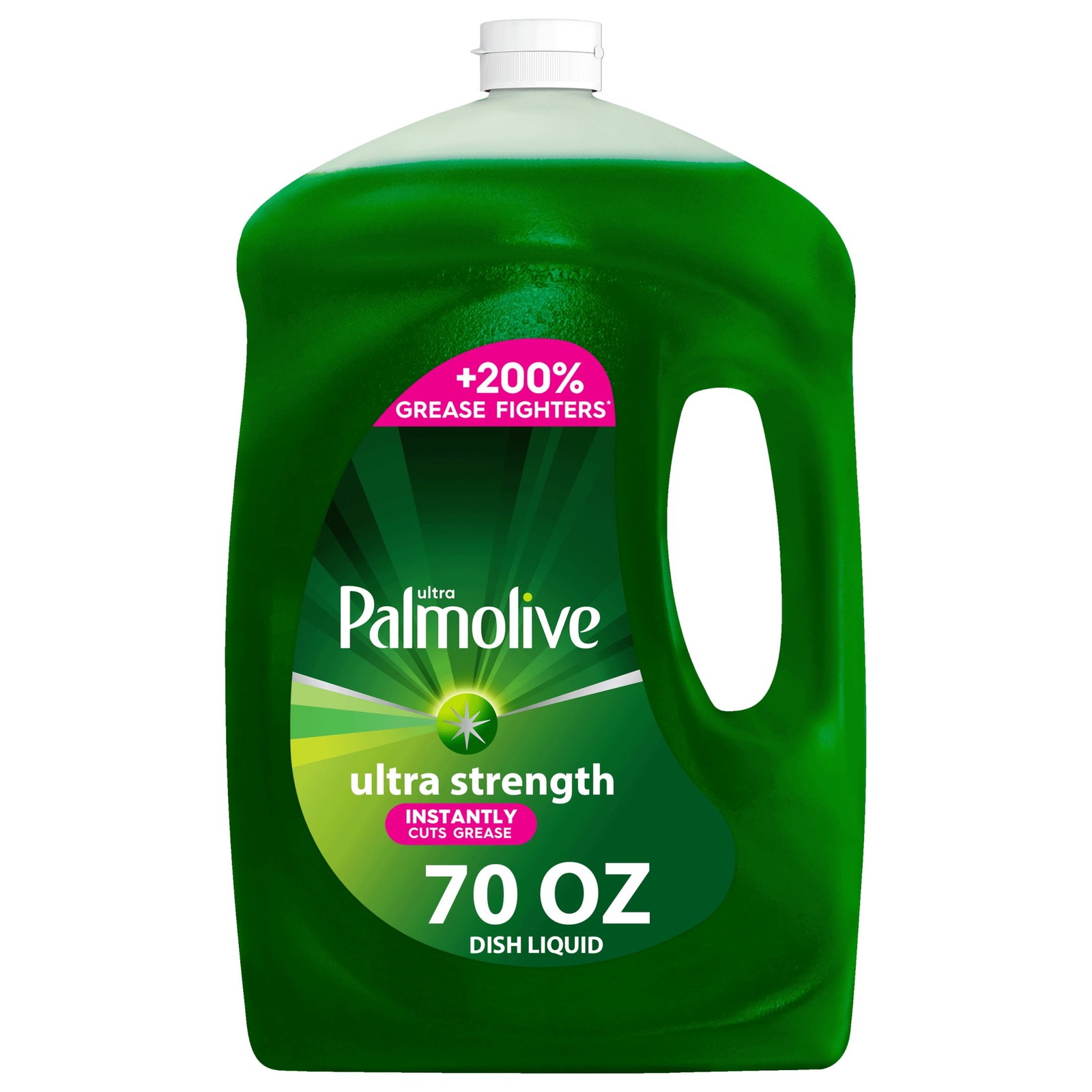 Ultra Strength Liquid Dish Soap for Heavy Duty Cleaning Large 70 fl oz Bottle