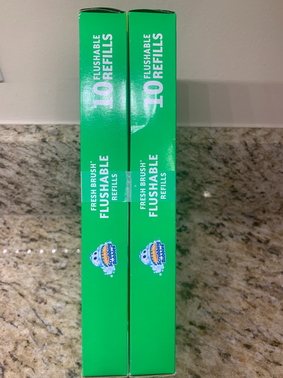 Scrubbing Bubbles Toilet Wand Refills 20 Ct • Flushable Pads • 2 Packs of 10