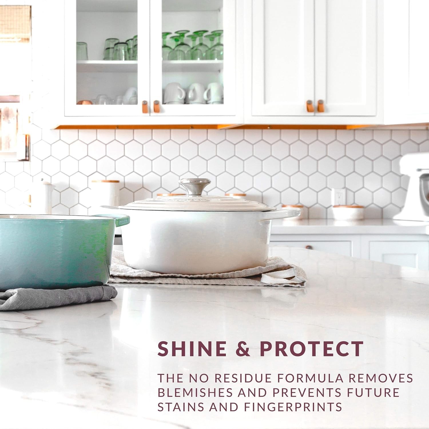 Countertop Restoration Polish, Streak-Free Kitchen Counter Cleaner, No Buildu…