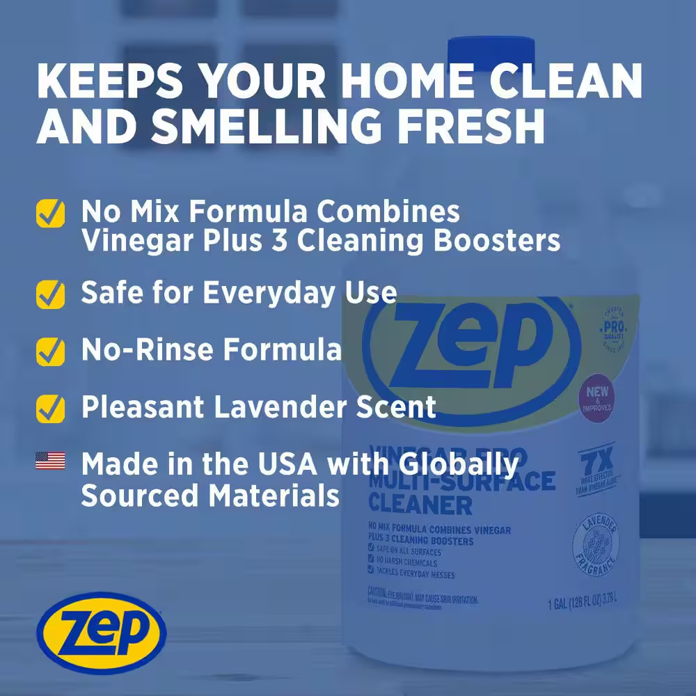 Cleaning Vinegar Pro Multi-Surface Cleaner Lavender 128 Oz.