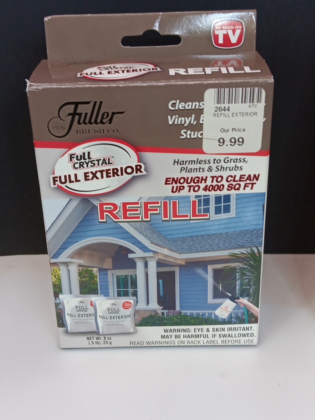 Compelet KIT Fuller Brush-Full Crystal Cleaner Bottle & -Exterior/Winow Cleaner