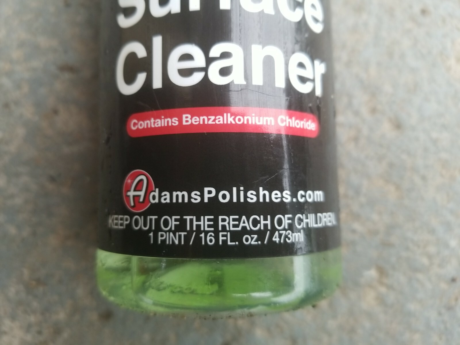 16 oz Adam’s Home Surface Cleaner Bottle 810004213425