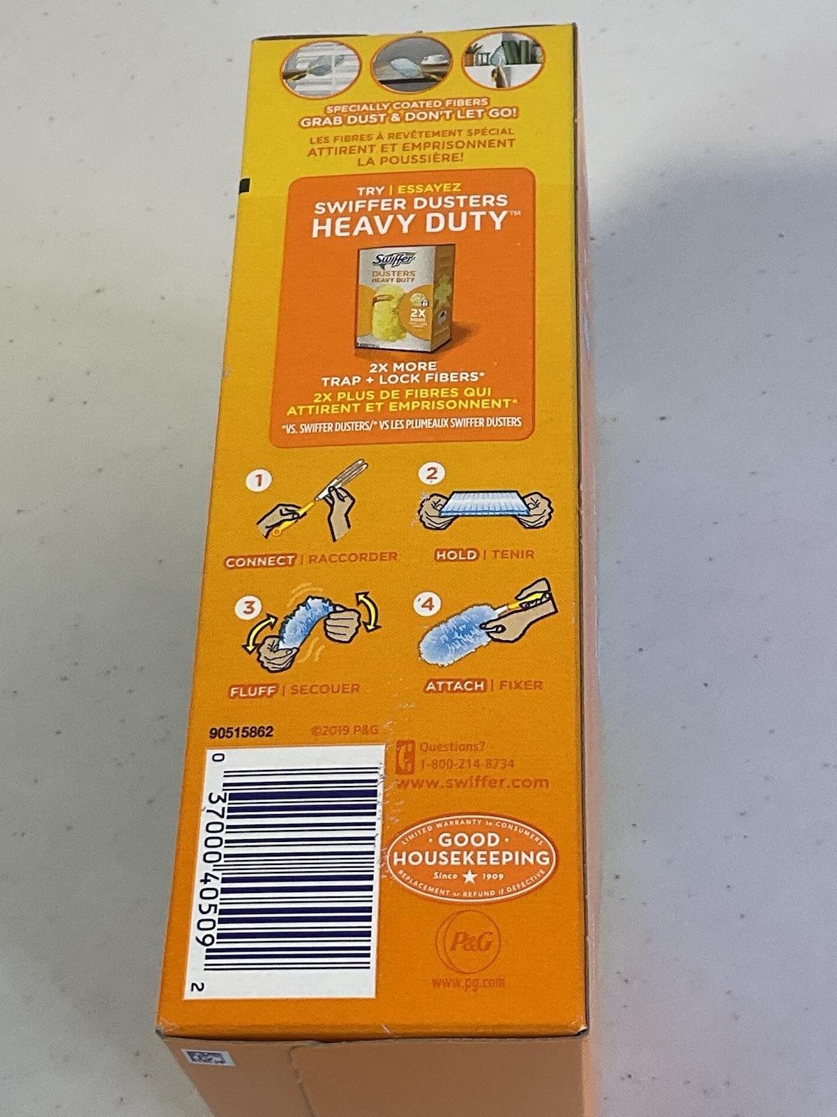 SWIFFER Dusters Kit. x1 Wand. x5 Dusters. Unscented. NEW.
