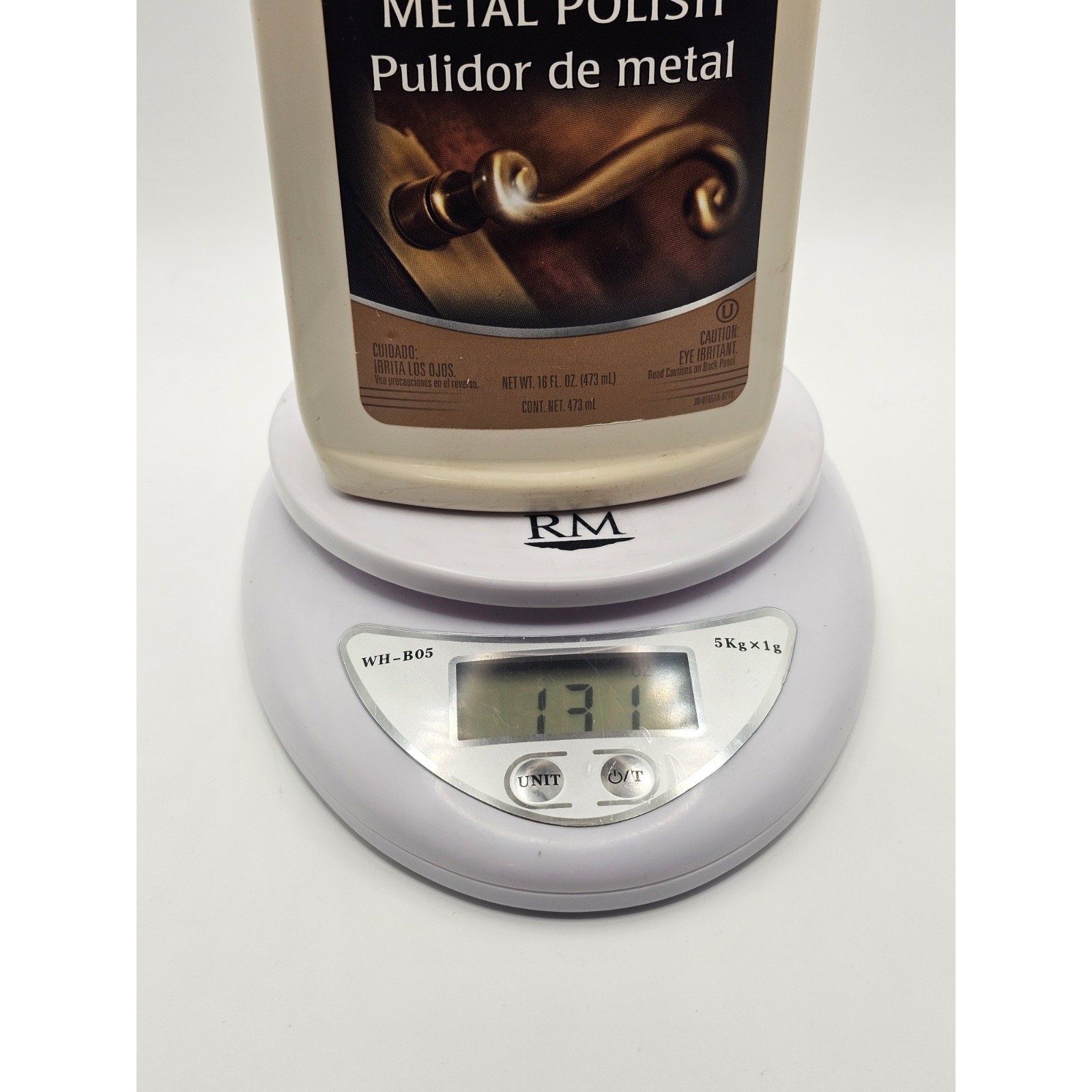 USED Weiman Metal Polish Chrome Brass Nickel Discontinued 8oz HTF
