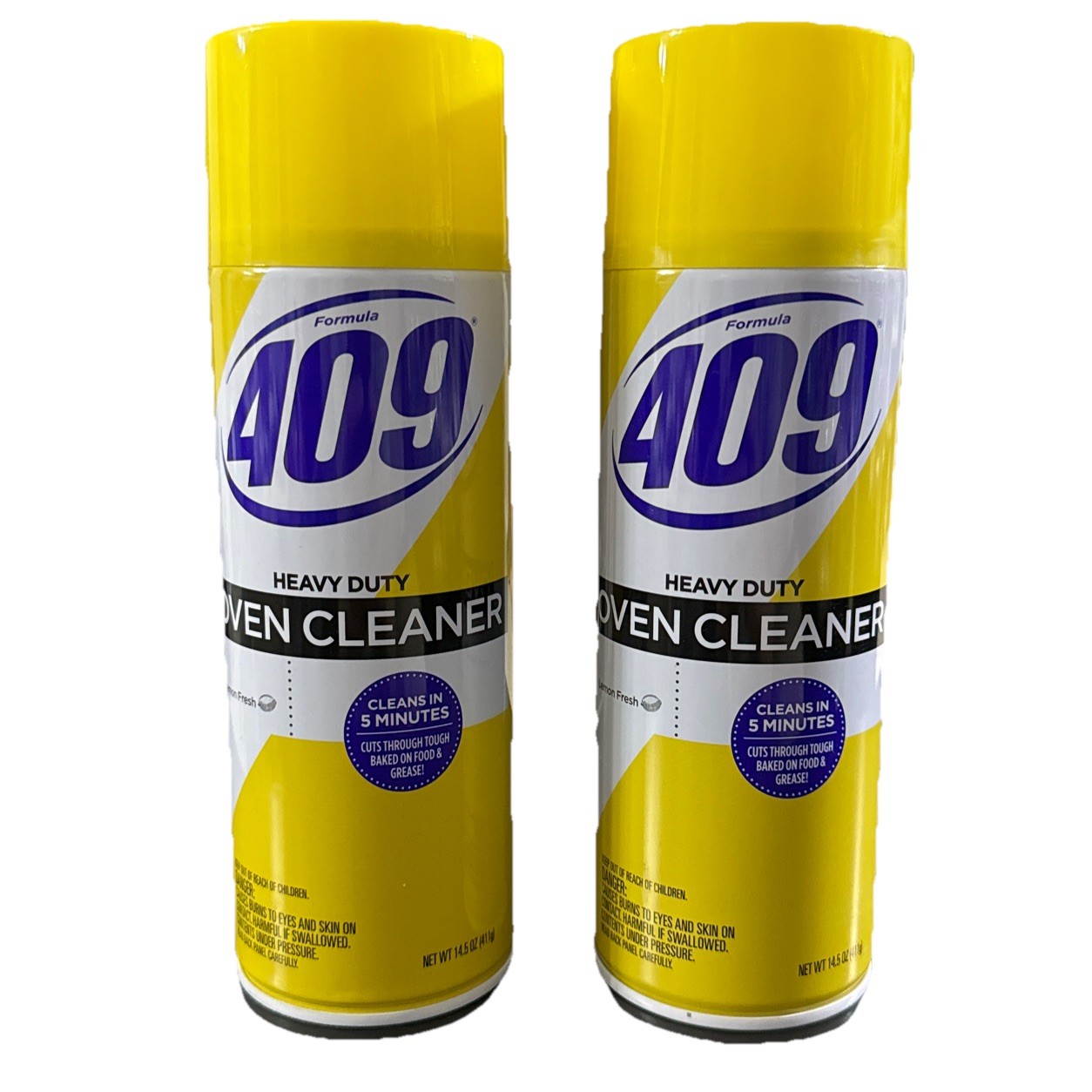 Formula 409 Heavy Duty Oven Cleaner Lemon Fresh Scent 2 PACK, 14.5 Fl Oz. Each