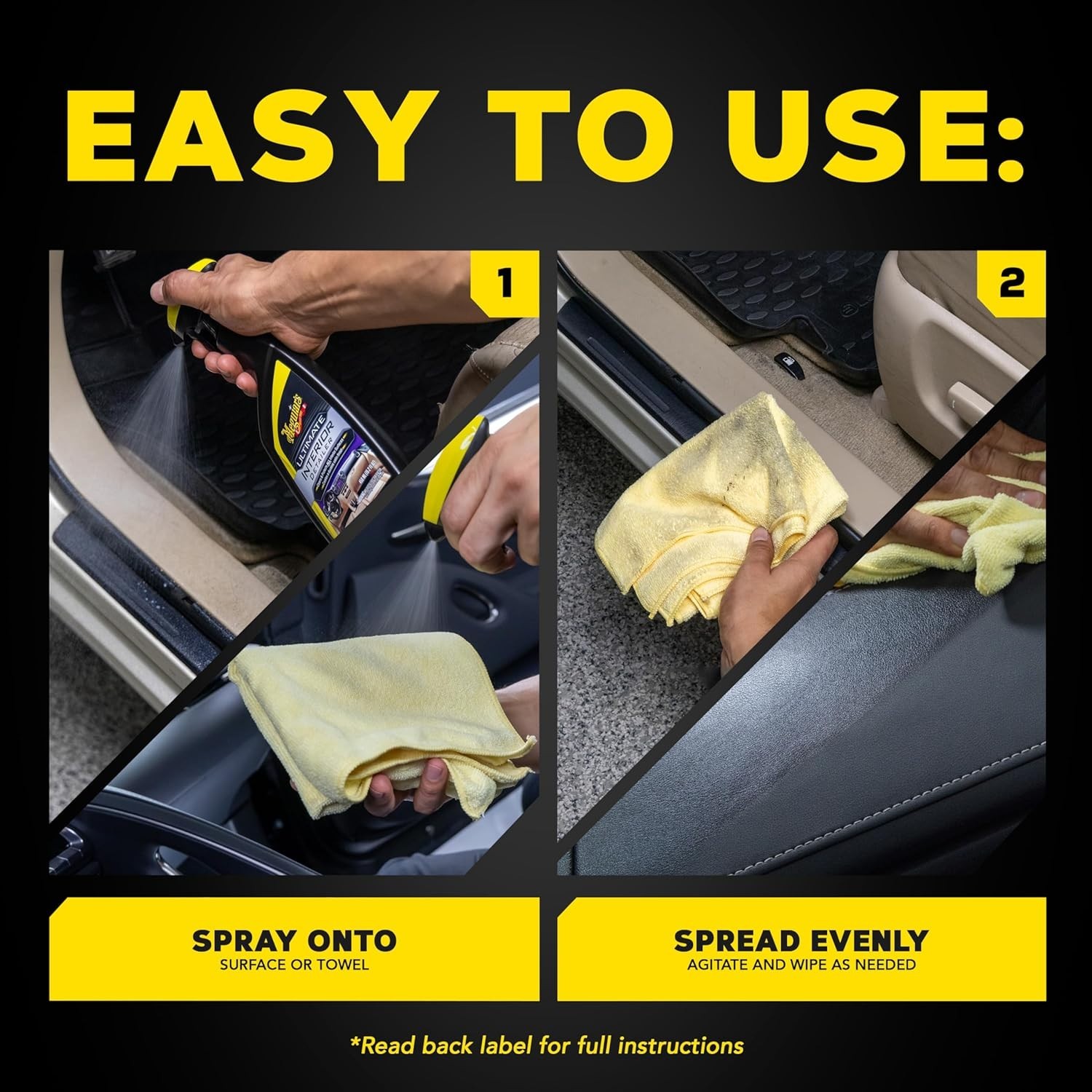 G16216 15.2 Oz Interior Detailer – All-Surface Cleaner with Lasting Satin Finish