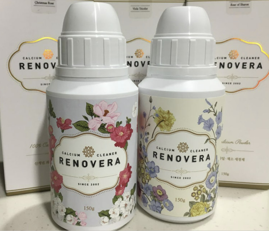 2EA 5.3oz(150g) RENOVEA Cooking Wash Organic Fruit and Vegetable Wash
