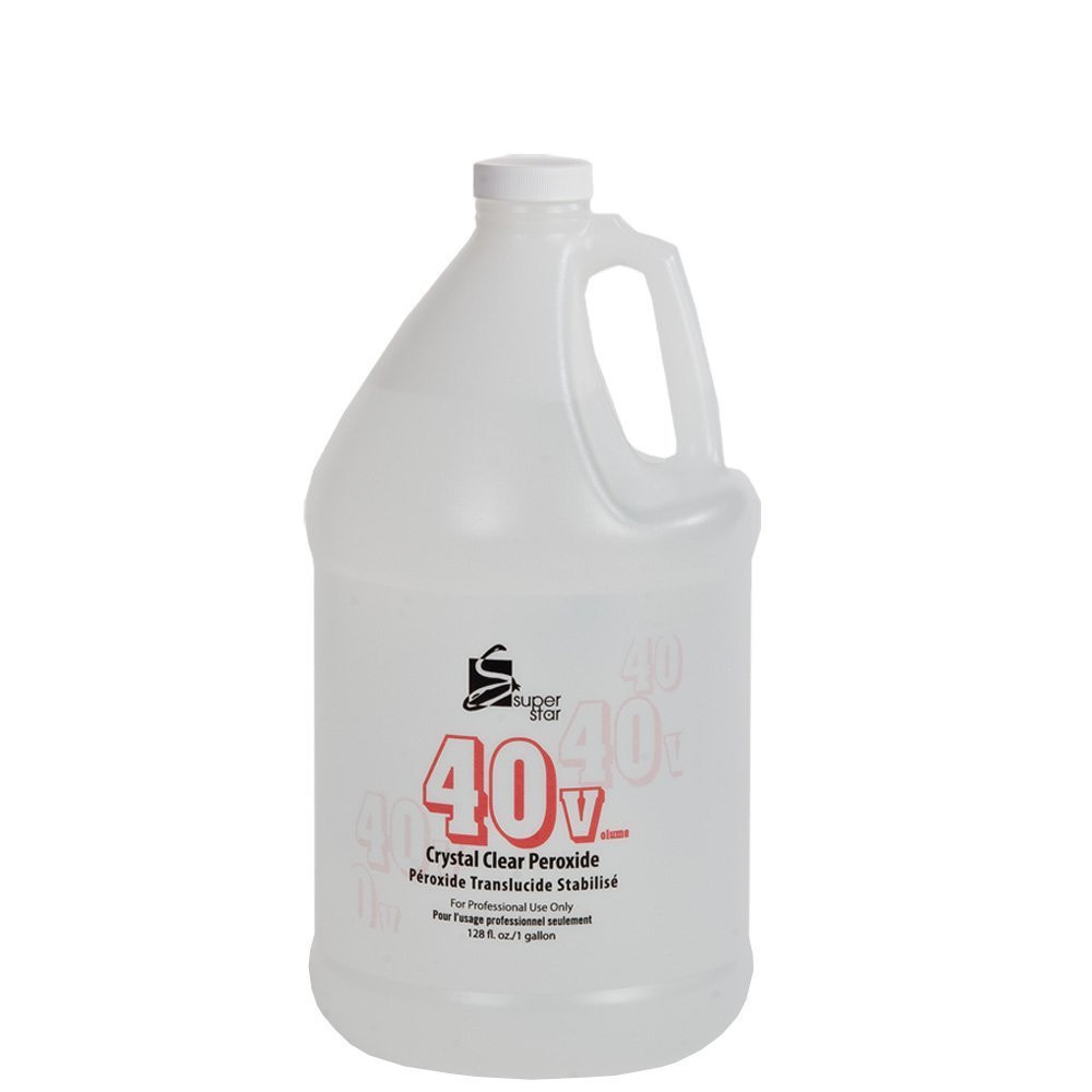 SUPER STAR 40V Stabilized Crystal Clear Liquid Peroxide 3.8 L / 1 Gallon (1-Coun