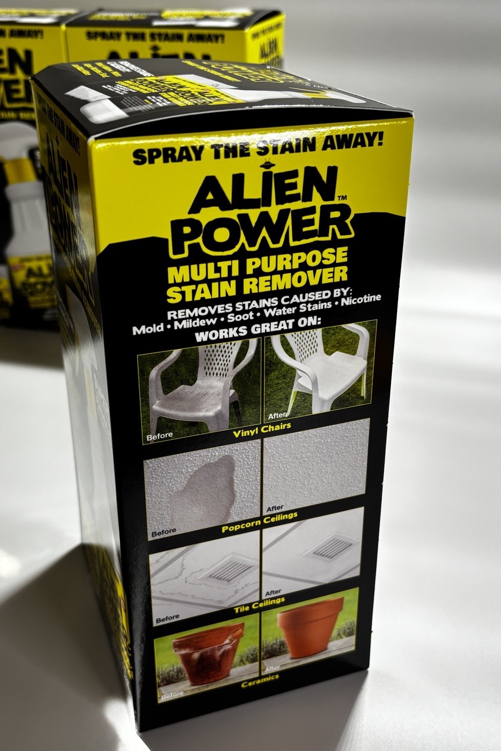 x3 Alien Power Super Concentrated Multi Purpose Stain Remover Mold Mildew Water
