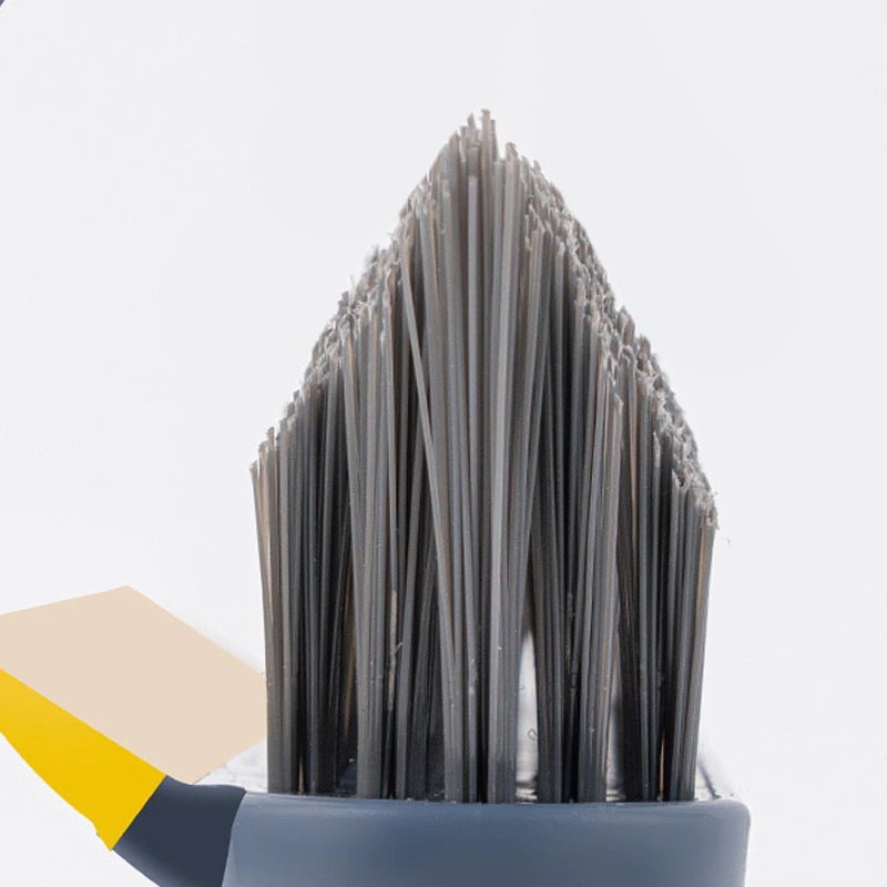 2 in 1 Broom Long Handle Cleaning Brush Removable Wiper Floor Tile Corner Gap Cl