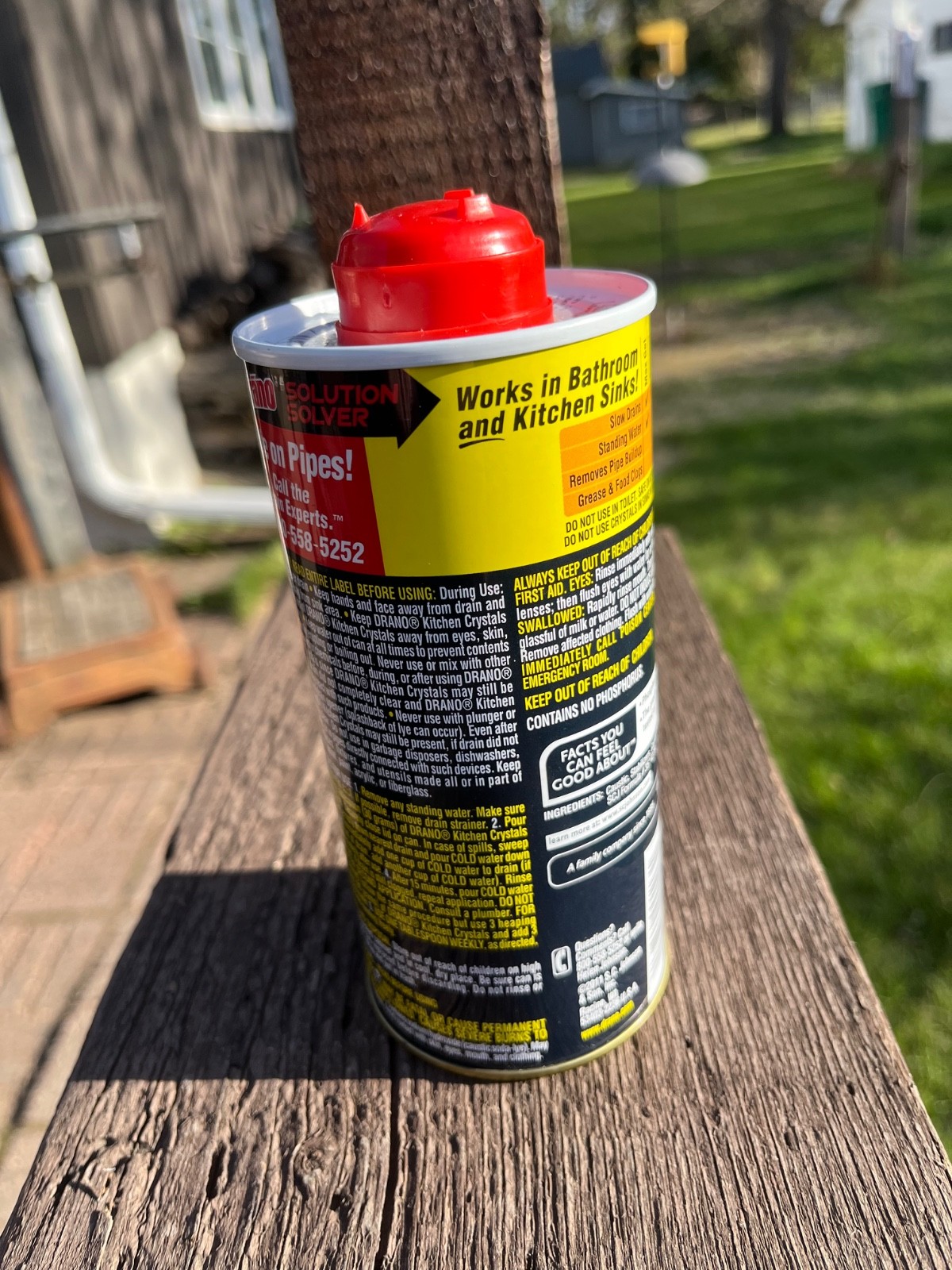 Drano Professional Strength Kitchen Crystals Clog Remover 2011